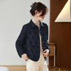 雀说新款时尚休闲夹克洋气大码上衣AL25103 商品缩略图3