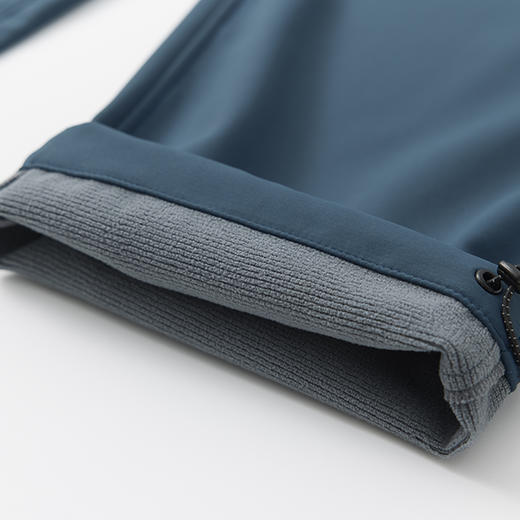 吃茶去chichaqu25户外三防防风防泼水软壳带绒长裤城市机能徒步 商品图3