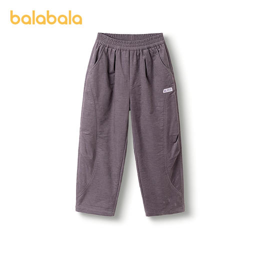 【商场同款】巴拉巴拉童装儿童裤子女童长裤2025冬新款大童弯刀裤 商品图0