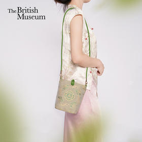 大英博物馆 东方梦境系列 一骑芳华 提花手机包斜挎包