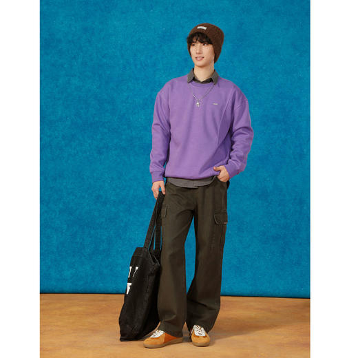 休闲百搭基础圆领卫衣-纪念日百货门店同款165294449 商品图3