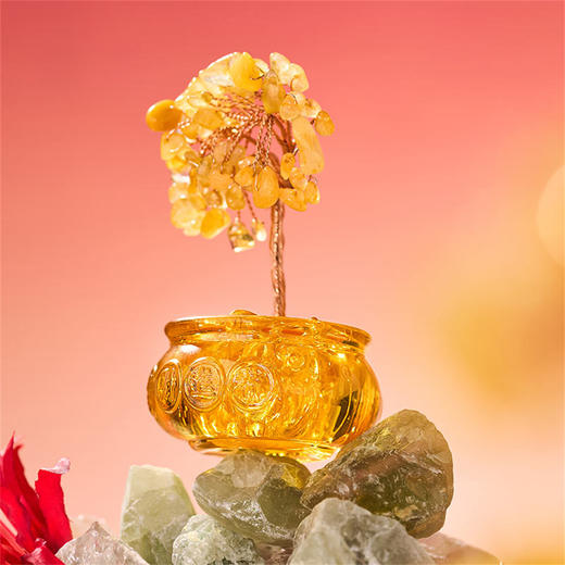 大英博物馆 新年系列 香薰蜡烛发财树礼盒 无垠杉海 商品图2