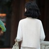 西子/金秘书醋酸气质温柔小香风飘带假两件粉色衬衣/SYBH2106 商品缩略图3