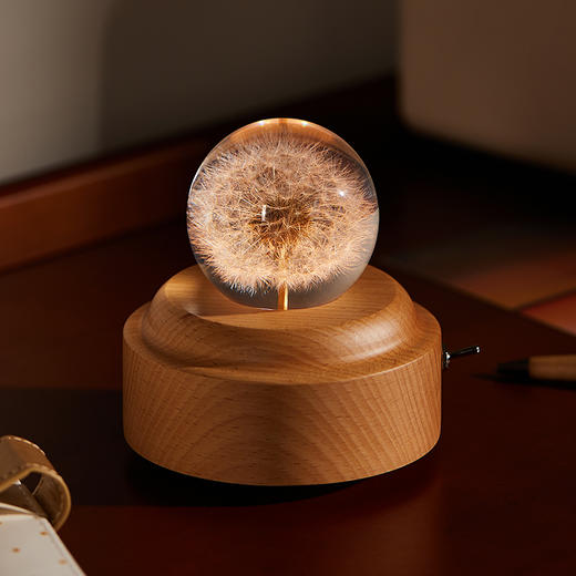 初心| 蒲公英水晶球音乐盒 商品图5