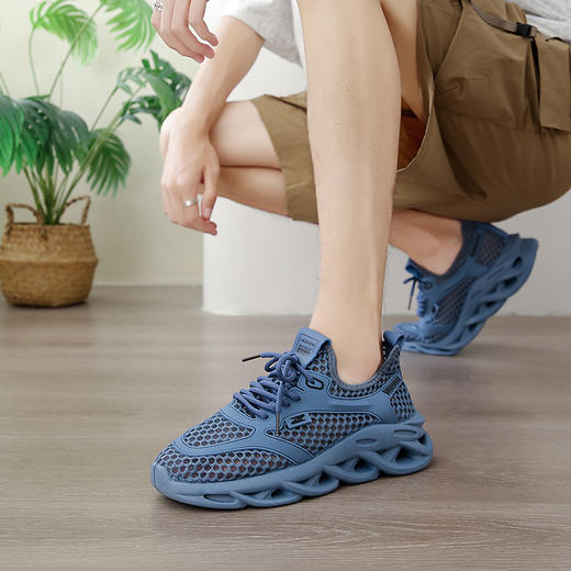 【全新升级 加倍凉爽 隐形增高5cm】梦惠妮 镂空透气空调鞋2.0 商品图9