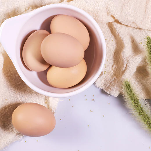 无蛋腥味【原生态！更健康】农家新鲜土鸡蛋谷饲散养鸡蛋谷物蛋溏心蛋巨浪。ha 商品图4