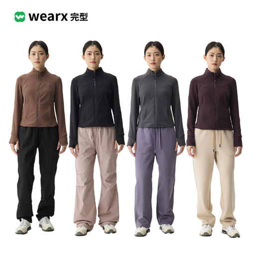 完型-立领修身瑜伽休闲外套 商品图4