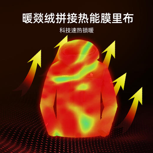 +【乐粉专属】1000蓬鹅绒PRO SCALER思凯乐户外羽绒服男女短加厚秋冬季新款F6105506/F6115506 商品图3