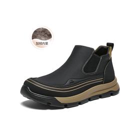 【云粉节】  BF楼百思图25冬季新款加绒保暖棉鞋时尚户外男休闲运动鞋17860DM5吊牌价959.现价499