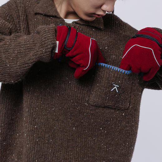 【品牌特惠】ACMEITEM爱棵米-半开领毛衫GAG3770663G 商品图3