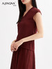 【淘衣节专享】阿菁娜羊毛双层V领针织背心F30Q301017 商品缩略图1