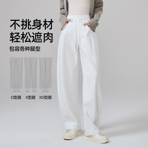 【6色-窄版香蕉裤】逸阳秋季新款高腰显瘦遮肉百搭哈伦运动休闲裤1523 商品图3