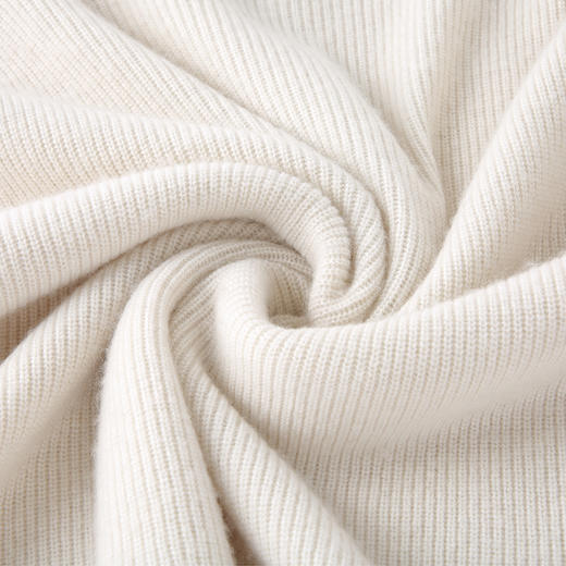 羚荌渼半高领拉链廓形加厚女羊绒衫 商品图5