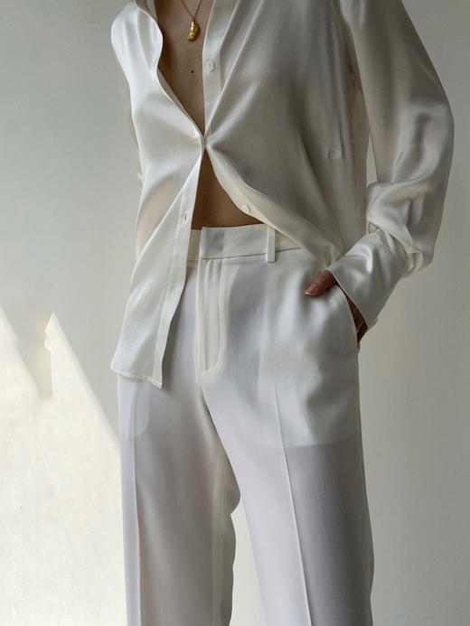 FREY｜TR092 BORDEAUX trousers [ 白 ] 商品图12