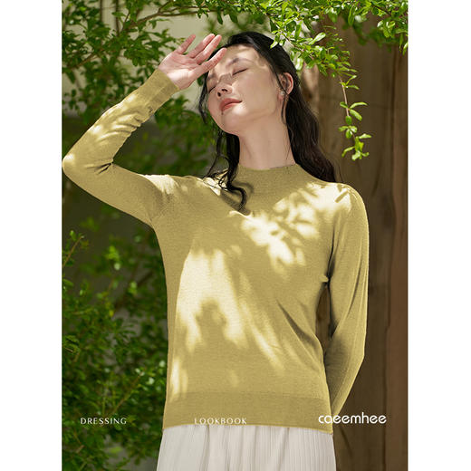 卡益羊毛衫 半高领毛衣KY01748-D 商品图3