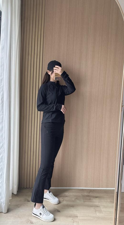 点此购买 迪桑特春秋季女款高尔夫梭织微喇长裤 37 331537 商品图2