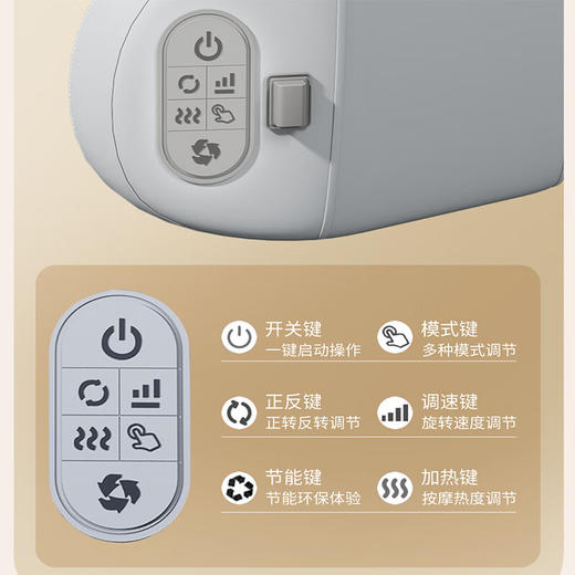 【分仓直发包邮】多瑞米华按摩靠垫DR-W1001 商品图3