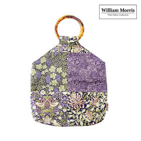 HUJI祤集Amber手提包WilliamMorris花鸟系列