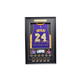 收藏系列 科比 湖人队24号紫色 16冠球员版 亲笔签名球衣