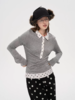 local tag/lt25awk10/波点拼接翻领上衣 商品缩略图0