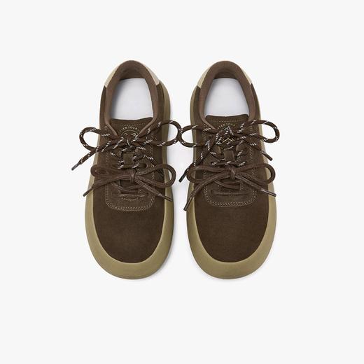 【云粉节】  BF楼百思图2026春季新款真皮松糕厚底板鞋女运动休闲鞋D3797AM6吊牌价759.现价469 商品图2