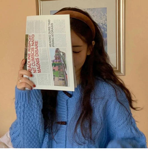 【家居百货】巨巨显白！被问爆的南瓜色丝绒发箍！ 商品图1