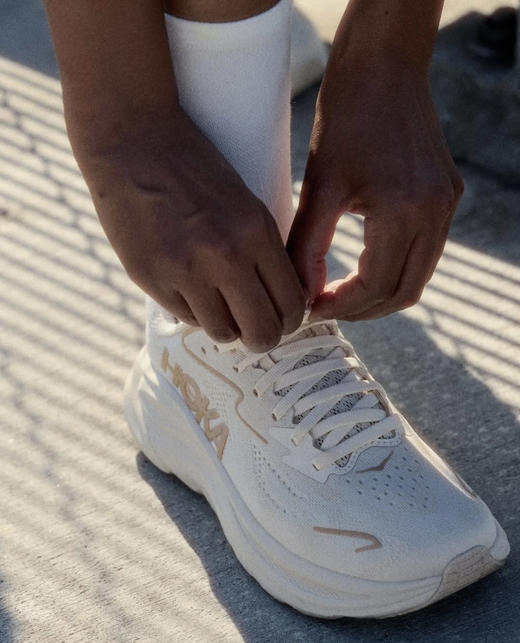 HOKA ONE ONE CLIFTON 10 时尚舒适防滑耐磨 低帮 休闲跑步鞋 商品图5