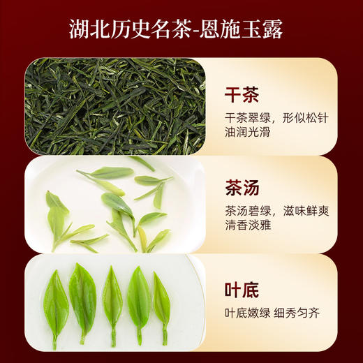 茶马世家一红一绿 恩施玉露 利川红 得闲礼盒200g 商品图4