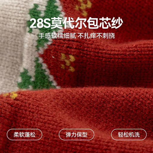 嘟嘟家儿童毛衣冬装卡通男童上衣冬款洋气女童针织衫时髦宝宝衣服 商品图3