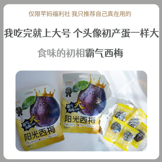 食味的初相*阳光西梅霸气无核西梅干 商品图0