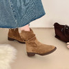 （小眠专属）LEOS VITI西部牛仔堆堆靴  | 秋冬显腿长神器 今年秋冬靴王就是它！ 商品缩略图0