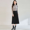 「高货sh」全新升级【铂金会员183/天猫249/差价66】(95947)洛诗琳简约气质醋酸羊毛半身裙2025秋冬加厚显瘦百褶A字裙 商品缩略图3