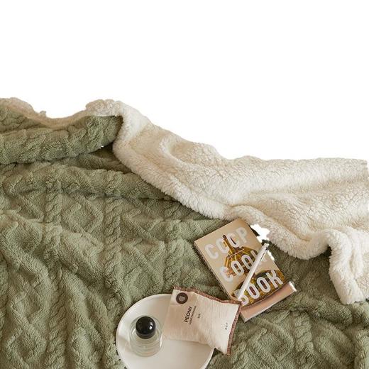 【塔芙绒羊羔绒毛毯 】AB版设计 九色可选 商品图4