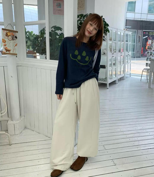 韩国订单笑脸梨T恤09291 商品图8