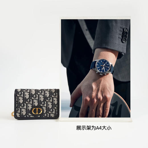 【95新】Dior迪奥老花蒙田nano链条包单肩斜挎包女士230925NJS04现售价：4400 商品图9