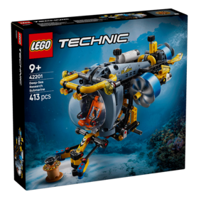 5702017816241 乐高Lego 积木拼搭机械组42201深海研究潜水艇儿童益智玩具9岁以上