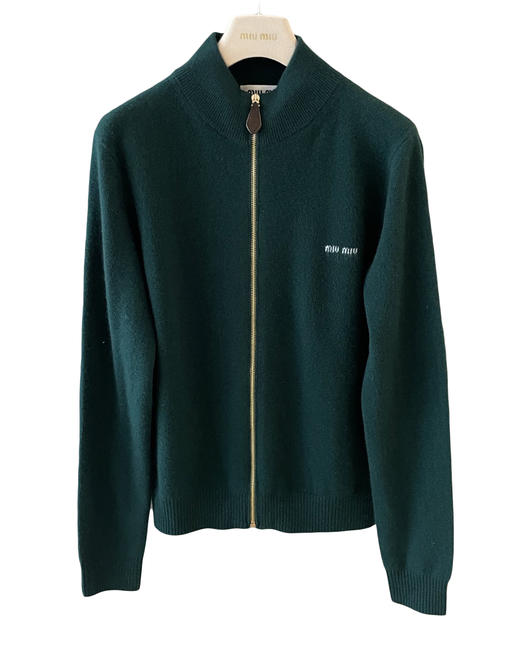 女款拉链针织开衫毛衣017 商品图0