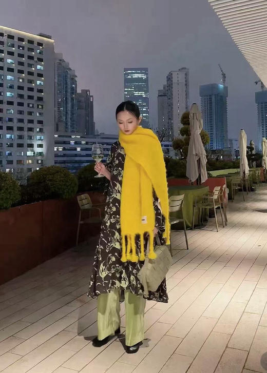 国内现货jil sander大围巾 男女同款  3个颜色 都配纸袋子哦 💰1460 商品图3