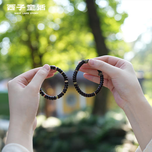 【预售3-5天】【灵隐景区直发】小叶紫檀顺心顺意手串 商品图3
