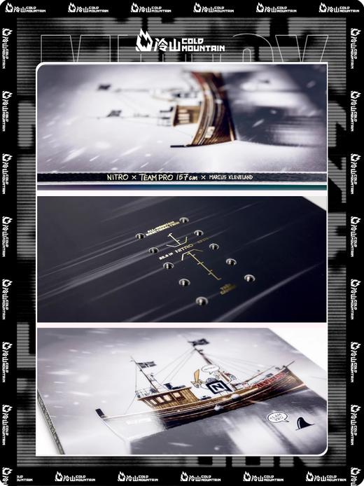 冷山雪具NITRO滑雪板TEAM PRO MK马库斯联名款2526男款滑雪单板 商品图1