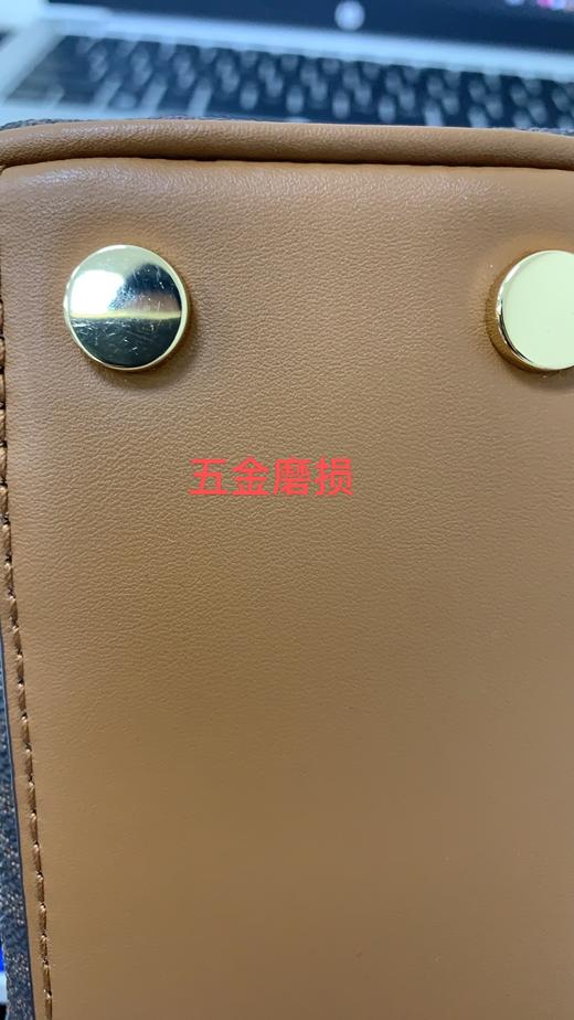 193599042442 迈克高仕MICHAEL KORS 【品牌官方质保】MK Bedford 超小号老花拼色斜挎单肩波士顿包（约150 * 110 * 80 mm） 商品图5