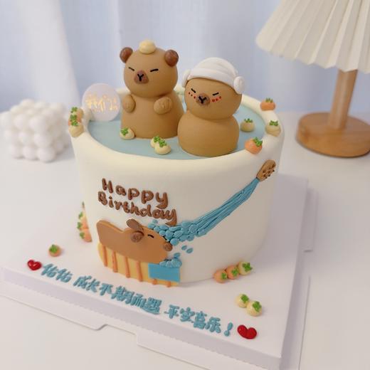 多款式~卡皮巴拉capybara立体卡通蛋糕-低糖处理无添加 商品图5