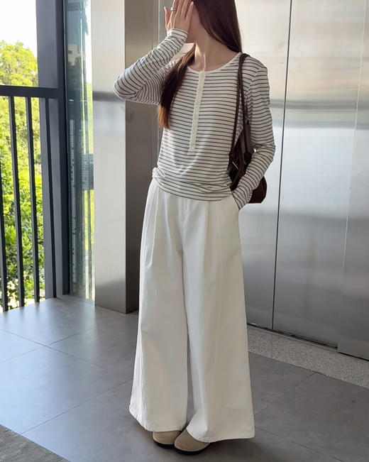 老米优品🎈 莱赛尔天丝+醋纤+羊毛《半扣开襟羊毛针织衫》 自带羊毛温润体感，醋酸天丝带来亲肤丝滑细腻享受 基础百搭，修身款式，拉伸腰线！ 商品图14