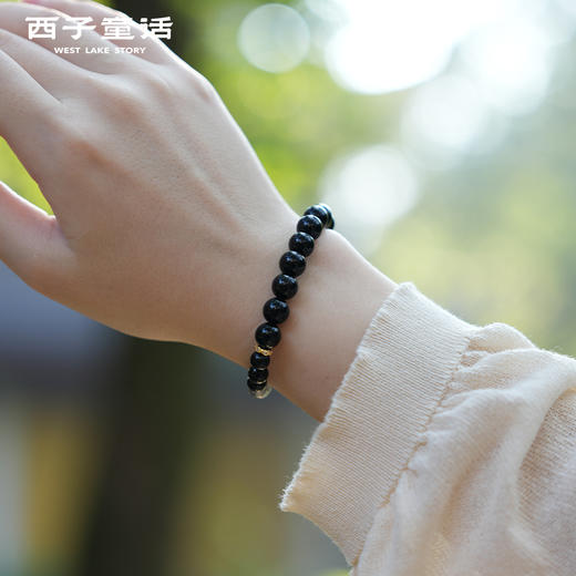 【灵隐景区直发】国潮五行能量手串合香珠男女士天然檀香沉香饰品 商品图3