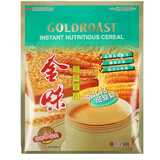 金味低聚糖麦片600g（6920118532443） 商品图0