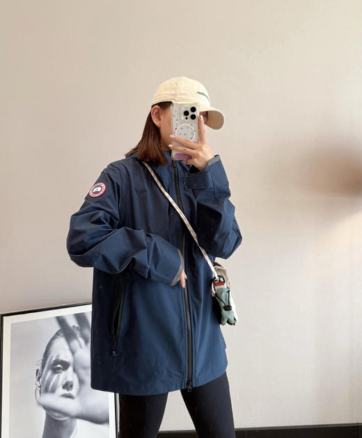 加拿大鹅Kenora女士户外防雨冲锋衣外套092907 商品图6