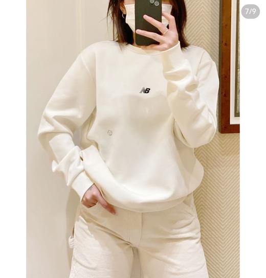 付款减库存！18件正品保真假一赔十，新款，New Balance NB卫衣女装2025新款运动服休闲套头衫女WT33512 商品图0
