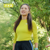 有为者/男女款马拉松运动跑步长袖 呼吸方格交叠领训练速干衣服 商品缩略图11