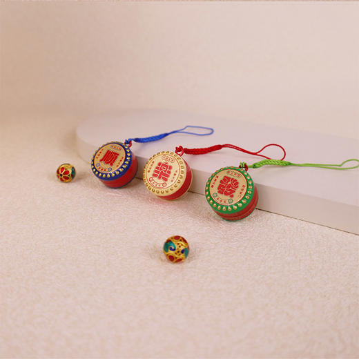 金鼓开运水音铃钥匙扣-纪念日百货门店同款166395006 商品图1