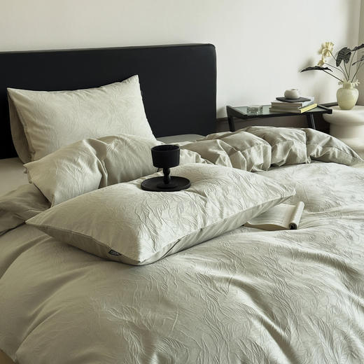 麦上家居MAYSEA | 高密浮雕提花全棉四件套 商品图7